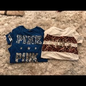 ❌SOLD❌Two Pink shirts